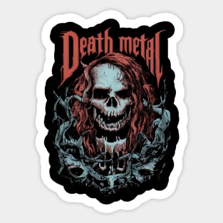 Death Metal Sticker